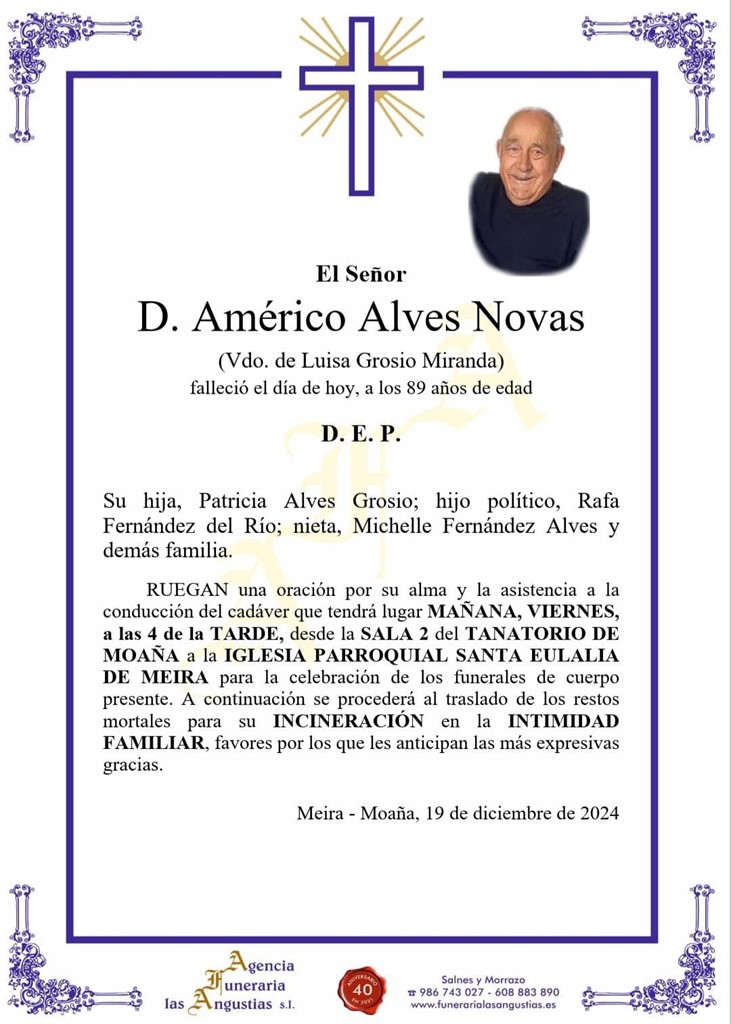 D. Américo Alves Novas