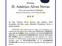 D. Américo Alves Novas