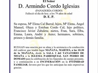 D. Arminio Cordo Iglesias