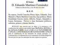 D. EDUARDO MARTÍNEZ FERNÁNDEZ