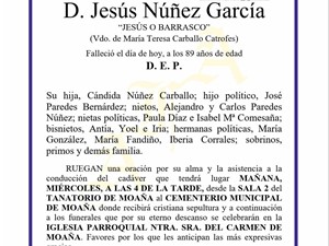 D. JESUS NÚÑEZ GARCÍA