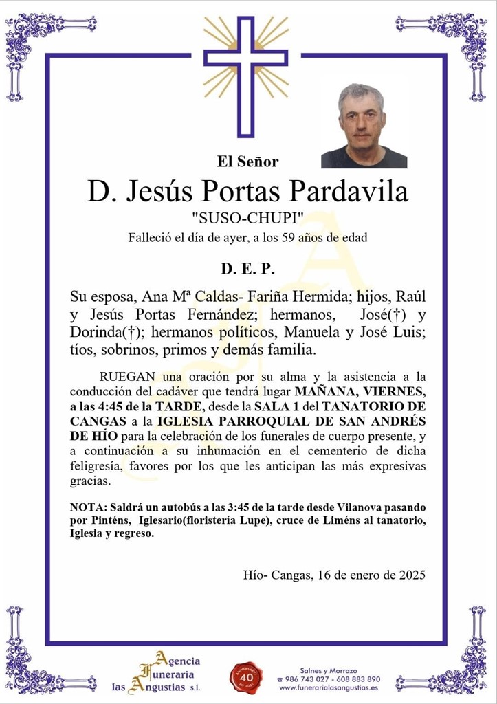 D. JESÚS PORTAS PARDAVILA