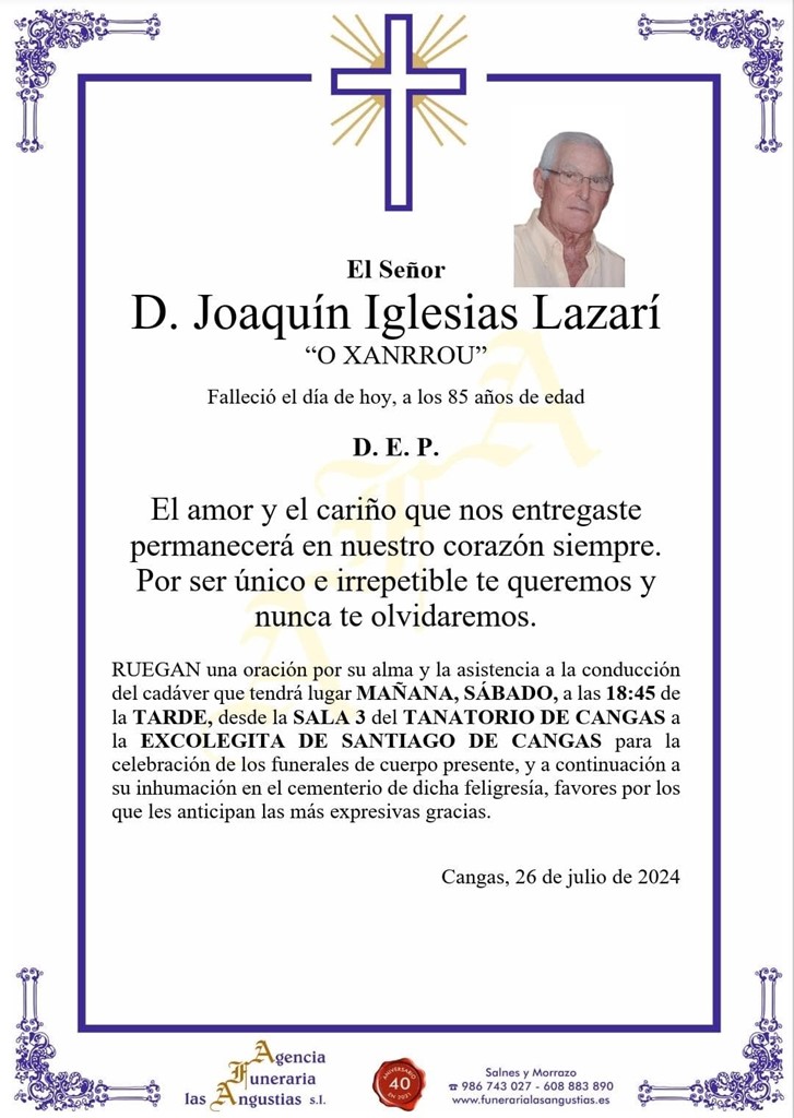 D. Joaquín Iglesias Lazarí