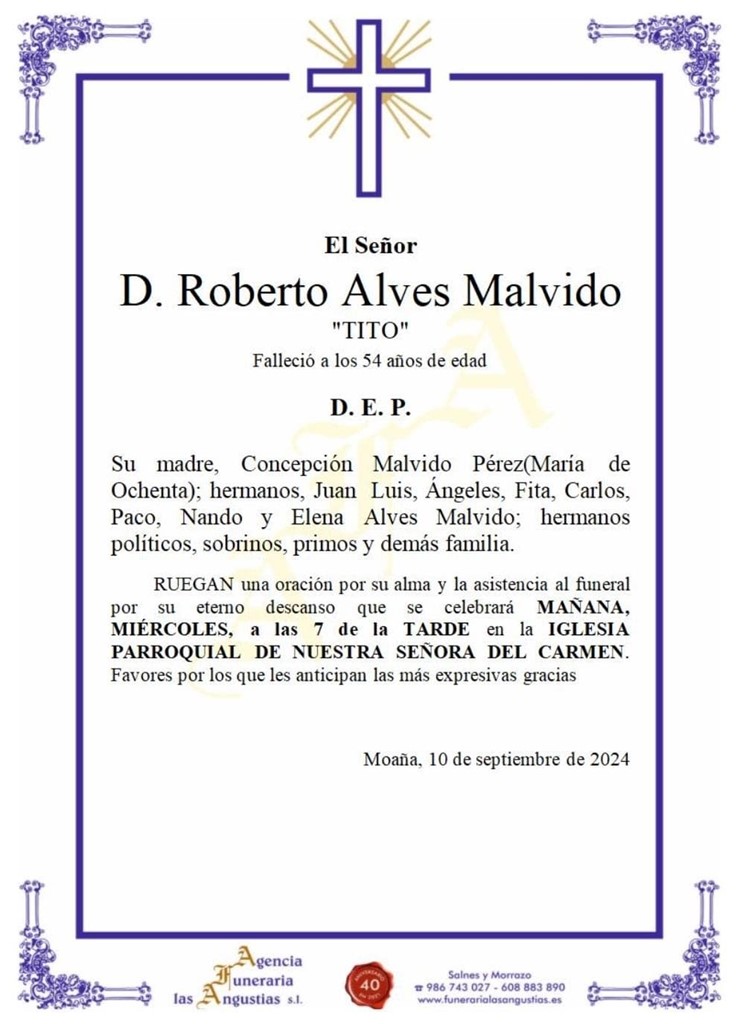 D. Roberto Alves Malvido