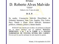 D. Roberto Alves Malvido