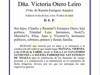 Dña. VICTORIA OTERO LEIRO